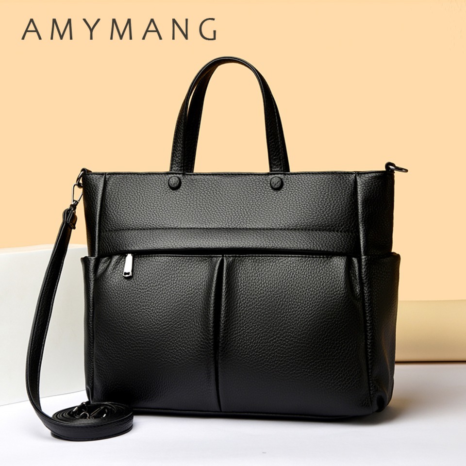 Luxury Lifestyle Magazine - 14'' Laptop Business Commuting Handbag Top