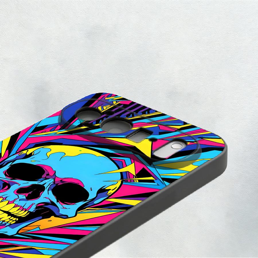 Neon Pop Art Skull Case for Go - Google Pixel 8A recension och pris
