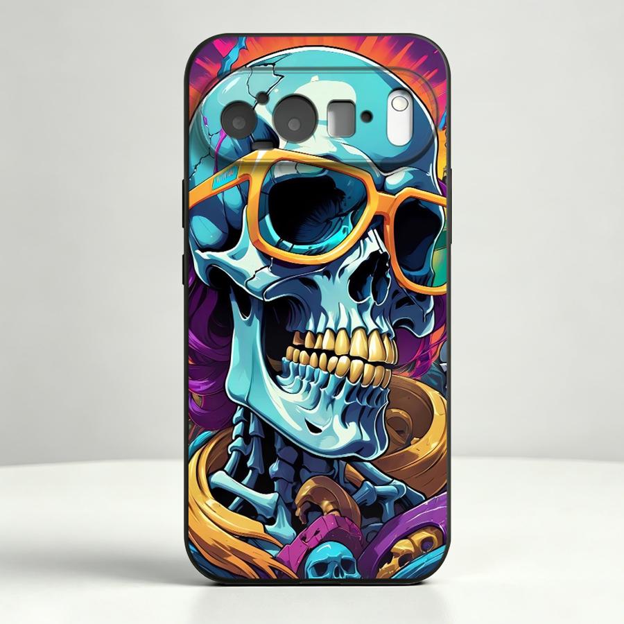 Neon Pop Art Skull Case for Go - Google Pixel 8A recension och pris
