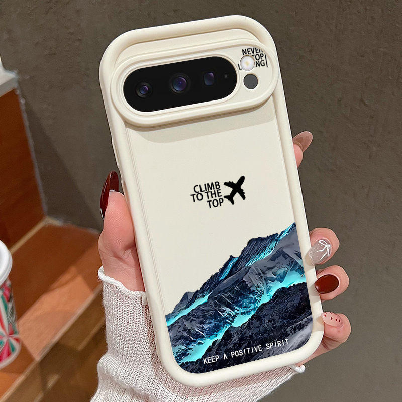 Airplane Snow Mountain Pattern - Google Pixel 8A recension och pris