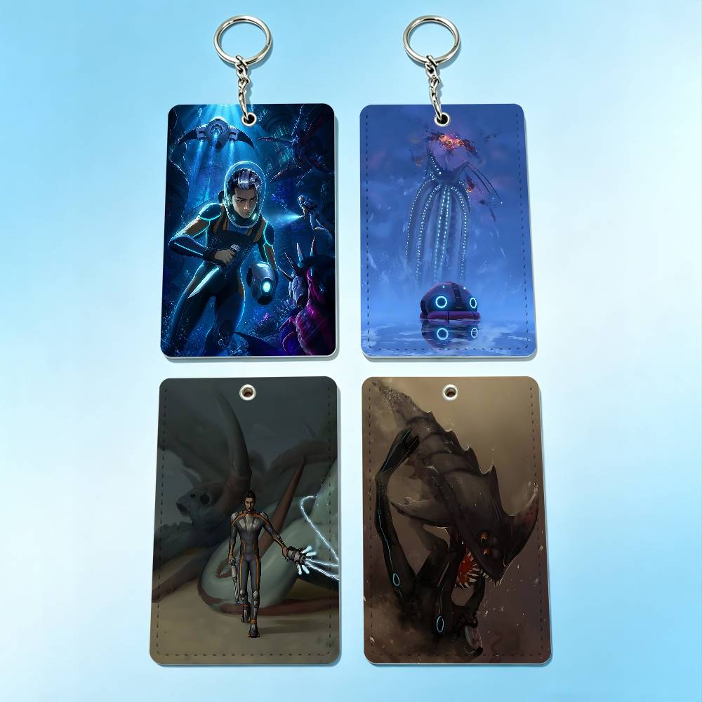 Hot Game S-Subnautica 2 Badge  - Leather Card Wallet recension och pris