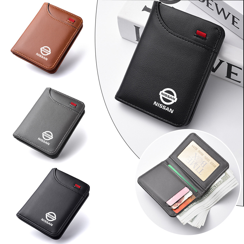 Leather Mini Credit Card Purse - Leather Card Wallet recension och pris