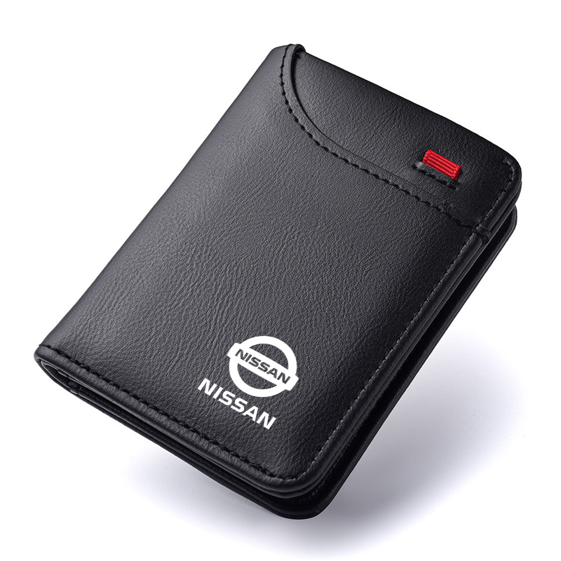 Leather Mini Credit Card Purse - Leather Card Wallet recension och pris