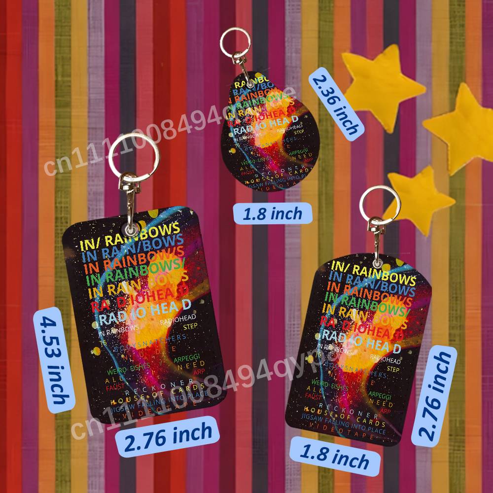 R-Radiohead In Rainbows Leathe - Leather Card Wallet recension och pris